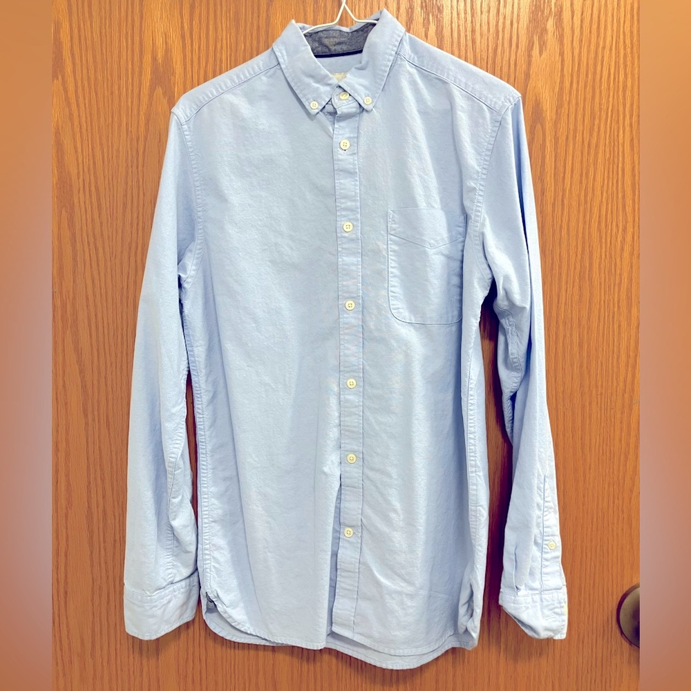 Men’s small light blue Jack & Jones long sleeve button down